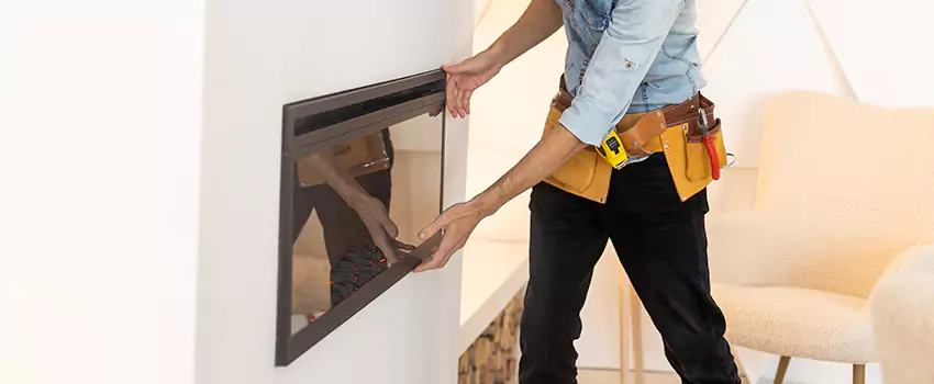 Metal Fireplace Installation in Bayshore Gardens, Florida