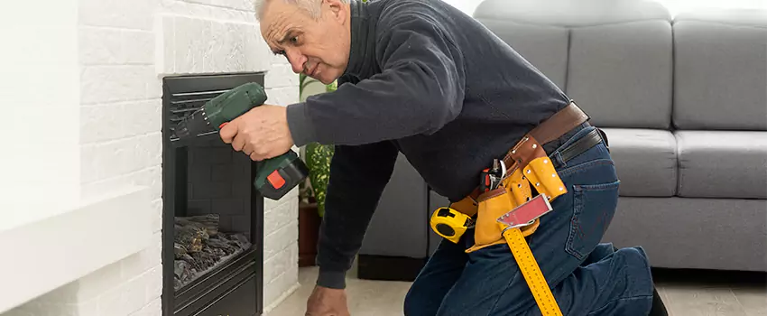 New Indoor Fireplace Installation in Bayshore Gardens, Florida